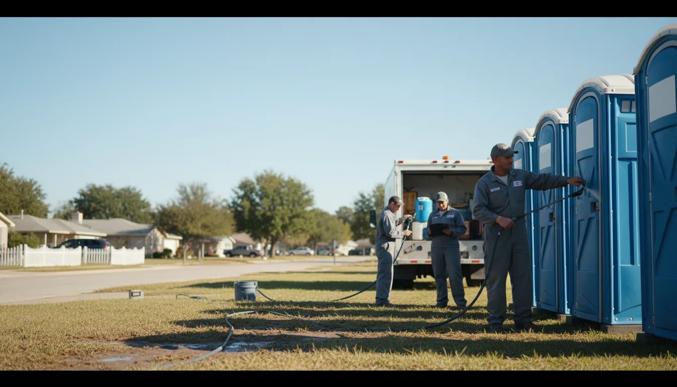 Long-Term Portable Toilet Rental in Thomson, IL near me